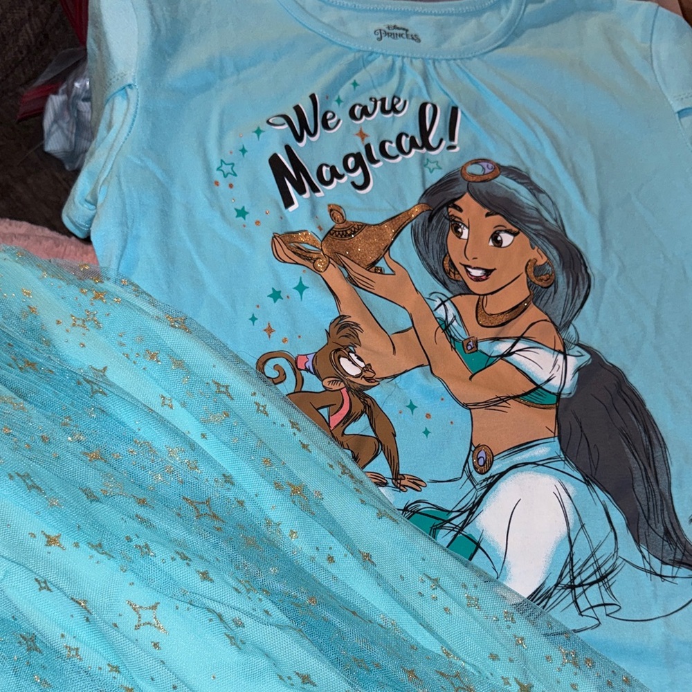 Disney Jasmine Magical Blue Outfit